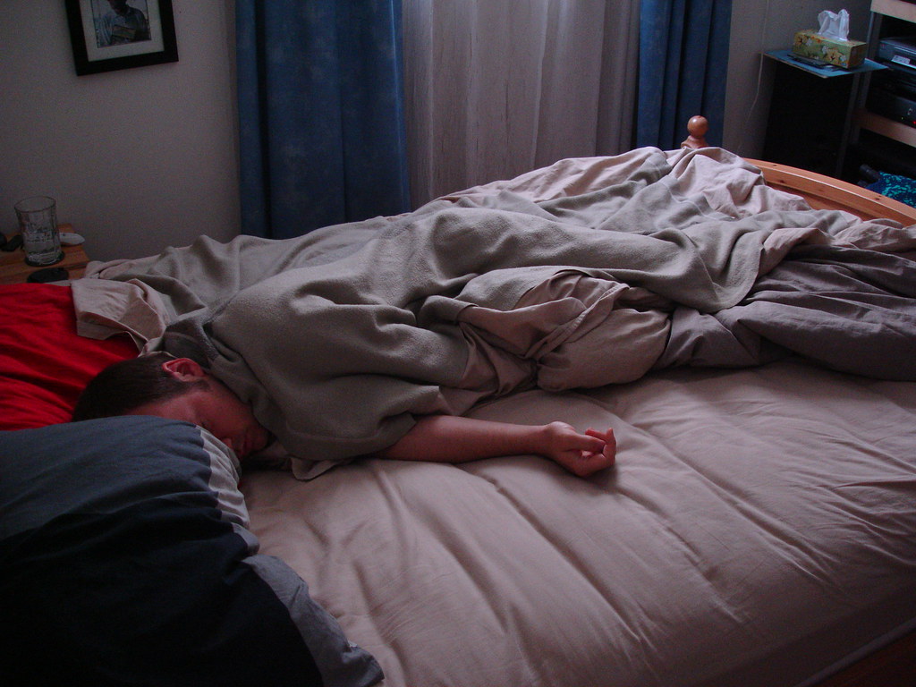 bed sleeping