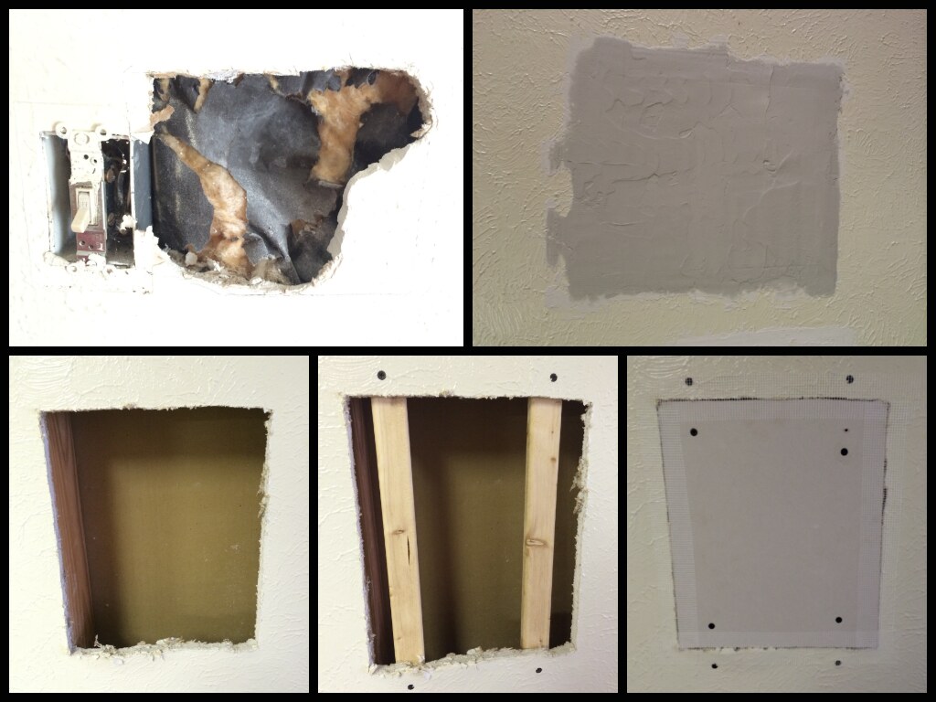 how to repair drywall
