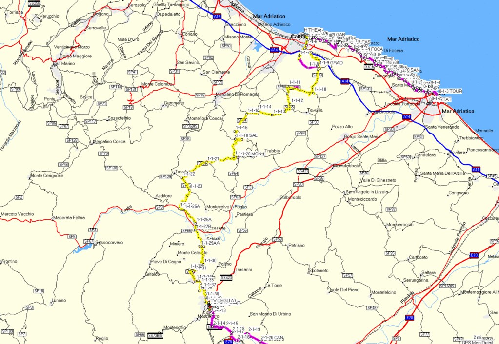 map out car route